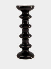 Maison Sarah Lavoine Black Slavic Ceramic Candleholder