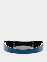 Maison Sarah Lavoine Blue Basile Lacquered Tray