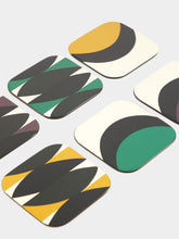 Maison Sarah Lavoine Tchin Coasters in Multicolour Set of 6