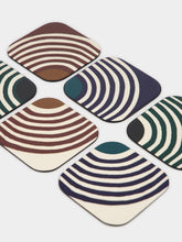 Maison Sarah Lavoine Mirage Multicolour Lacquered Coasters Set