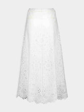 Zimmermann Ivory Ottie Flared Skirt