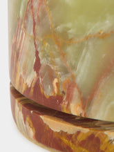 Zaconi Large Onyx T-Light Holder in Serene Green