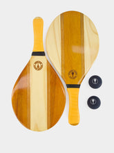 Frescobol Carioca Orange Trancoso Beach Bat Set