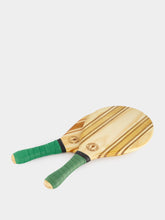 Frescobol Carioca Green Leblon Beach Bat Set