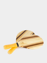 Frescobol Carioca Pastel Yellow Leblon Beach Bat Set