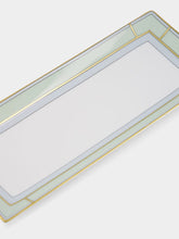 Ginori 1735 Verde Porcelain Diva Rectangular Tray