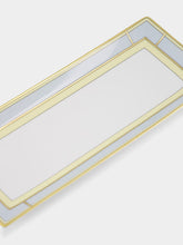 Ginori 1735 Celeste Porcelain Diva Rectangular Tray