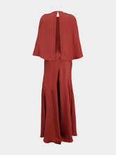 Zimmermann Chestnut Eden Cascading Midi Dress