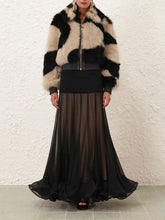 Zimmermann Illustration Flounce Silk Skirt