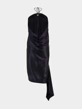 Ferragamo Asymmetric Silk Dress
