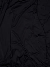 Ferragamo Black Gathered Strapless Long Dress