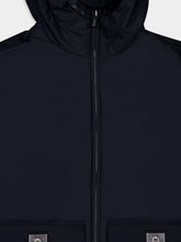 Ferragamo Black Hooded Padded Blouson