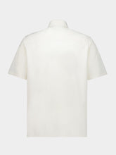Ferragamo Parchment Cotton Short-Sleeved Shirt