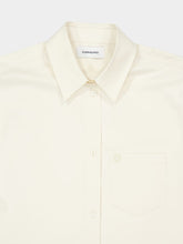 Ferragamo Parchment Cotton Short-Sleeved Shirt