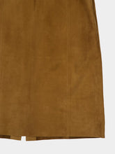 Ferragamo Clay Racer Back Nubuck Dress