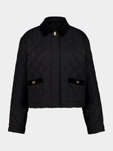 Ferragamo Black Padded Blouson Jacket
