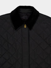 Ferragamo Black Padded Blouson Jacket