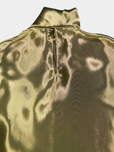Ferragamo Gold Liquid Lamé Blouse
