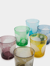 Polspotten Set of 6 Peony Tumblers Glasses