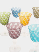 Polspotten Set of 6 Wine Blocks Glasses