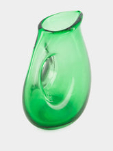 Polspotten Dark Green Jug with hole