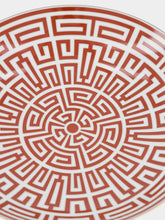 Ginori 1735 Labirinto Scarlatto Centerpiece