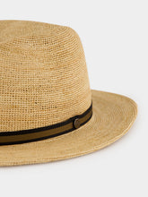 Borsalino Natural Argentina Fine Raffia Crochet Hat