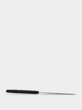 Neva Black Intreccio Dinner Knife
