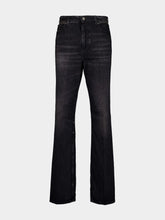 Ferragamo Black Stone-Washed Jeans