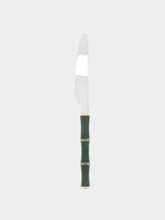 Neva Green Bamboo Knife