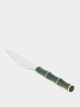 Neva Green Bamboo Knife