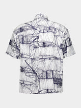 Ferragamo Veliero Print Short Sleeved Shirt