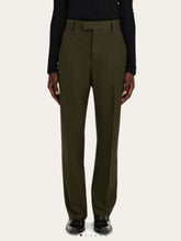 Ferragamo Virgin Wool Tailored Trousers