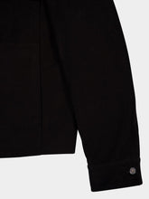 Ferragamo Black Zipped Jacket with Pockets