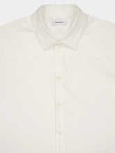 Ferragamo White Stretch Cotton Poplin Shirt
