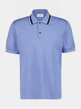 Ferragamo Light Blue Cotton Piqué Polo Shirt