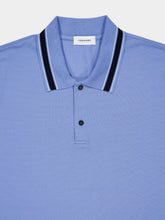 Ferragamo Light Blue Cotton Piqué Polo Shirt
