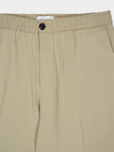 Ferragamo Sand Casual Fit Crepe Trousers