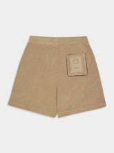 Ferragamo Safari Terry Cotton Monogram Shorts