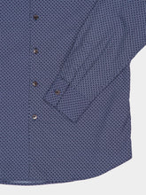 Ferragamo Navy Blue Ferragamo Monogram Shirt