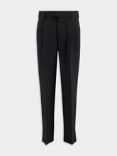 Ferragamo Black Tailored Trousers with Darts