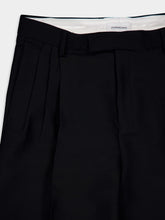 Ferragamo Black Tailored Trousers with Darts