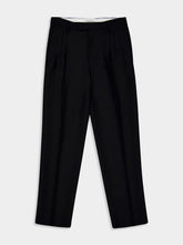 Ferragamo Black Tailored Trousers with Darts