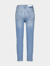 Re/Done Distressed Light-Wash Jeans