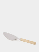 Neva Beige Rope Cake Server