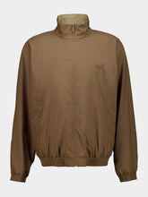 Ferragamo Walnut Reversible Blouson Jacket