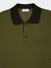 Ferragamo Green Cotton Polo Shirt