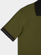 Ferragamo Green Cotton Polo Shirt