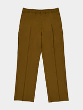 Ferragamo Brown Wool Blend Track Pants