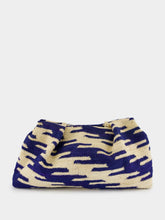 Sensi Studio Zebra Print Medium Sisal Pouch